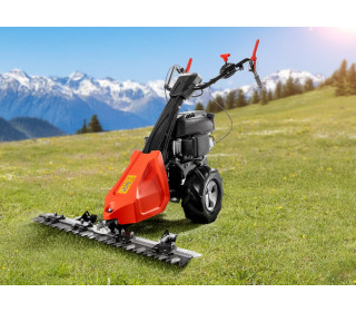 Alternáló BMS200-88 | 880 mm vágási szélesség | Vágási magasság 30-60 mm | 5,7 LE / 196 cm3 | Akár 3000 m²-es gyepfelületekhez | Fűnyíró kerékmeghajtással | Magas fűnyíró