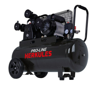 Kompresszor 100L-3 Henger-10Bár-Szíjhajtással-Hercules AC550/3TC