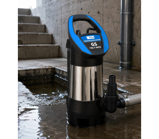 Szennyvízszivattyú -Buvárszivattyú 750W-15000L/h-4 állású állítható érzékelőkapcsoló