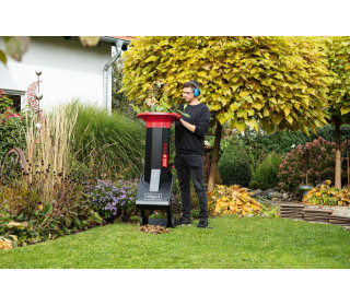 Elektromos Ágaprító Profi!230 V csatlakozás, 3000 W teljesítmény, ág átmérő 50 mm, töltőnyílás 130 x 160 mm, német gyártmány Biostar 3000