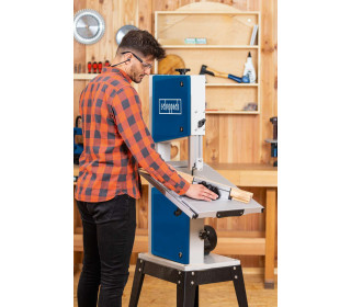 Szalagfűrész HBS400 Scheppach - 230V | 750 W | Max. szabad magasság: 175 mm