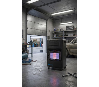 Güde GGH gázfűtő 4200K (4200W, 3 fűtési szint, piezoelektromos gyújtás,