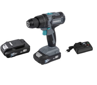Ferrex 20-V akkus csavarbehajtó (kefe nélküli) Akkumlátorral-Töltővel!