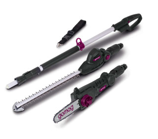 Akkumulátoros Magassági ág és sövényvágó multifunkciós készülék GO-HHS410 gomag