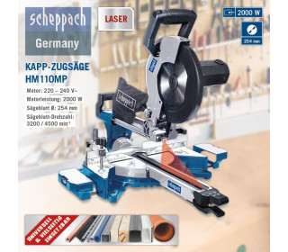 KÉTSEBESSÉGES MULTIFUNKCIÓS GÉRVÁGÓ FŰRÉSZ 255mm