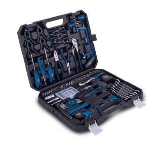 Scheppach szerszámkoffer WZK169, beleértve a 169 darabos szerszámkészletet