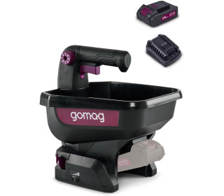 Gomag GO-GSS800 akkus kézi só szórófej akkumulátorral és töltővel, akár 800 m²-ig