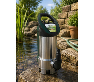 Búvárszivattyú –nagy teljesítményű Inox szennyvízszivattyú 1100 W-21000L/H
