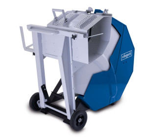 HS750 Scheppach hintafűrész - 400V 5000W | 700mm | HW fűrészlap| Dönthető körfűrész