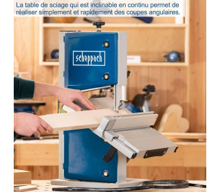 Scheppach HBS 30 X szalagfűrész 350W -