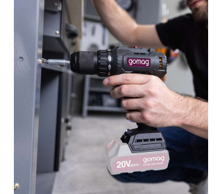 Akkus fúró-csavarozó GO-BS60BL gomag-Szénkefe nélküli fúró-csavarozó Aksival töltővel!