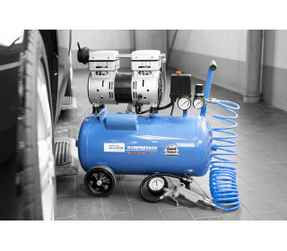 Kompreszor 24L -szuper csendes 2 hengeres-Güde AIRPOWER 150/8/24 SILENT