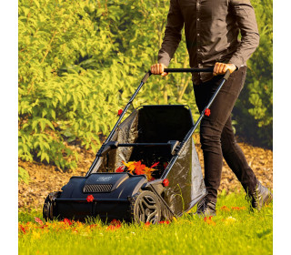 Scheppach LSP 360 lombseprű, levélseprő és fűgyűjtő
