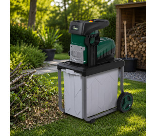 Ágaprító-Ágdaráló-Hengerkéses-Csendes 2800W -Mr. Gardener LH 2845-2