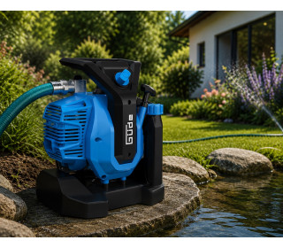 Benzines szivattyú 2 ütemű motor, 1,45/2 (kW/LE), 52 cm³ 7000l/H Güde GMP 7.21