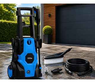 Magasnyomású mosó-Sterimo-230 V, 1800 W, max. 135 bar-alumínium szivattyú-Güde GHD 1800-135
