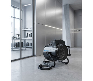 Hőlégfuvó-Hősugárzó- ventilátoros fűtőberendezés 3kw-Güde GEH3000
