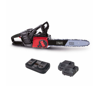 Akkus láncfűrész BCHS350-ProS Duo Scheppach (DIY) 40 V-akkumulátorral töltóvel!