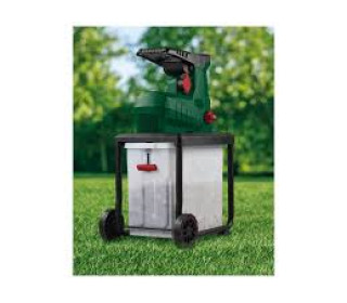 Elektromos Ágaprító 2800W-Csendes müködés-Hengerkéses- 60 literes gyűjtőláda PWH2800