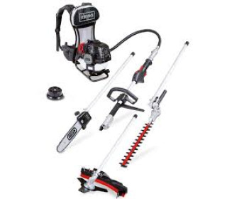 Scheppach MFH 5300-4BP - Fűkasza bozótvágó magassági ágvágó sövényvágó  4in1 kerti szett - multifunkciós -