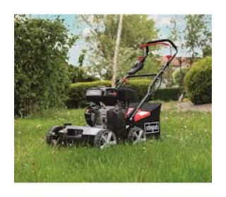 Scheppach SC 50 Vario benzines gyepszellőztető -Fűszellőztető!