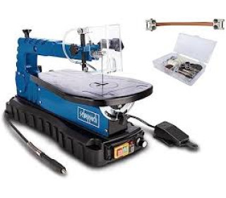 Asztali dekopírfűrész pedálos vezérlésse-DECO MAX Scheppach