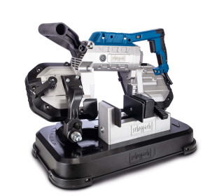 Scheppach MBS1200xt fém szalagfűrész - 127 mm vágási magasság | 1100W | LED lámpa | levehető