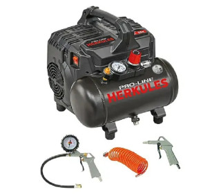 Kompresszor-6L-8 bár-Levegő szettel-HERKULES PRO-LINE SILTEK+